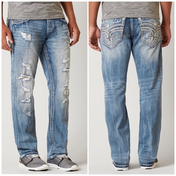 rock revival relaxed straight jean